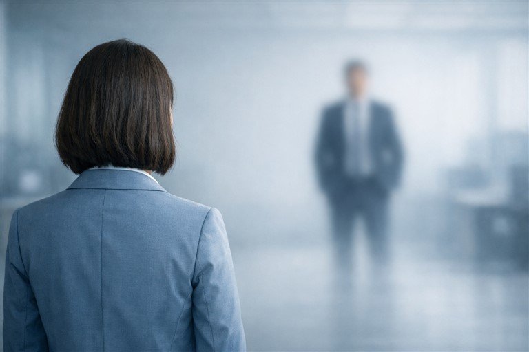 Illustration représentant la prise de recul face à un manager toxique après avoir compris les mécanismes en jeu